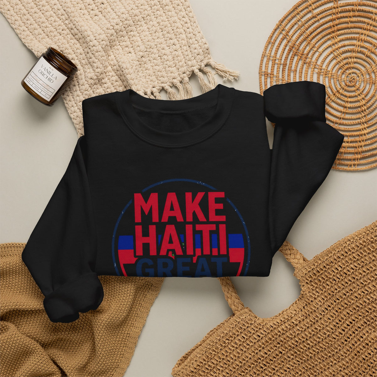 Make Haiti Great Again Crewneck Sweatshirt