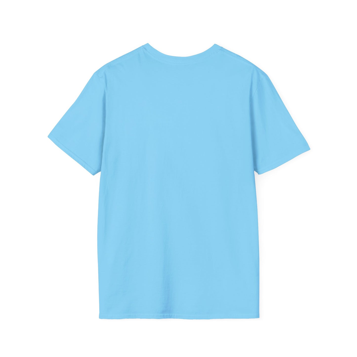 Floral Letter 'M' Unisex Softstyle T-Shirt - Perfect for Celebrations and Self-Expression