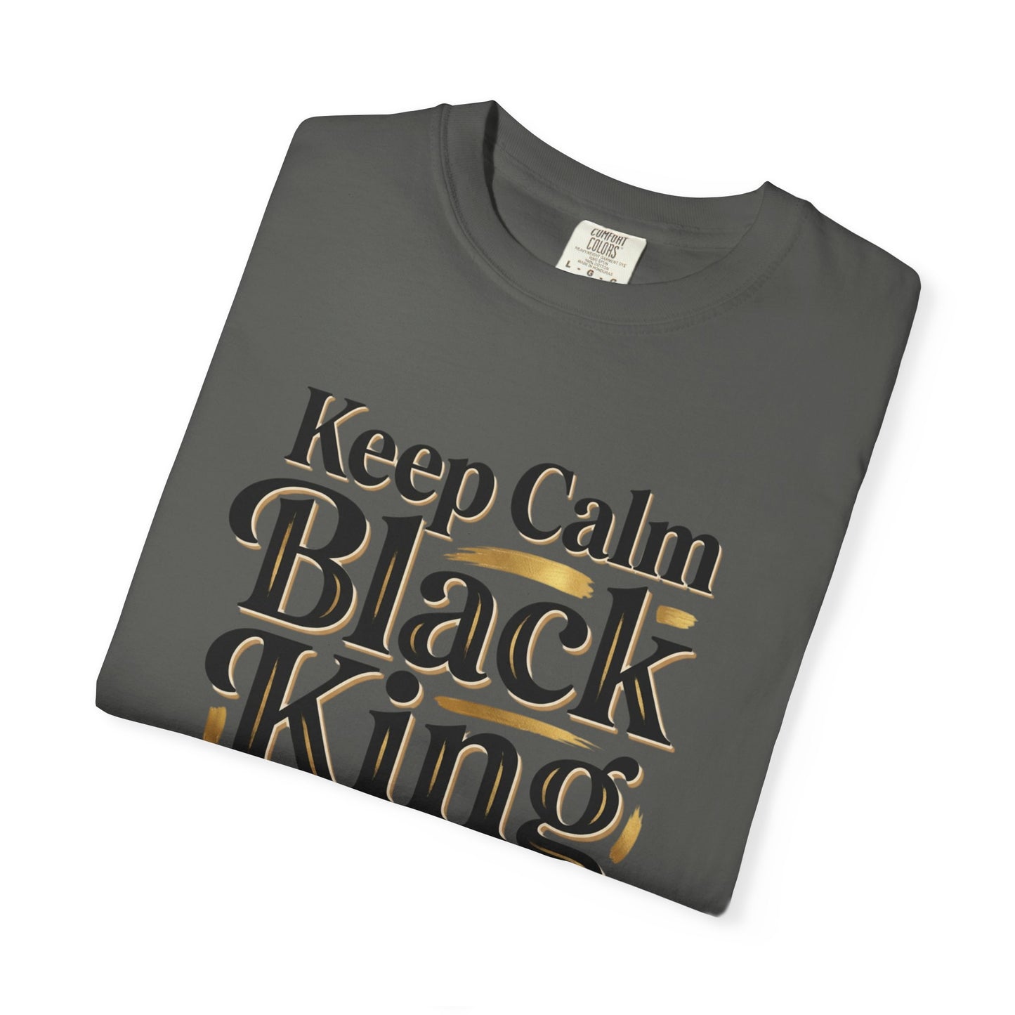 Keep Calm Black King Power T‑Shirt