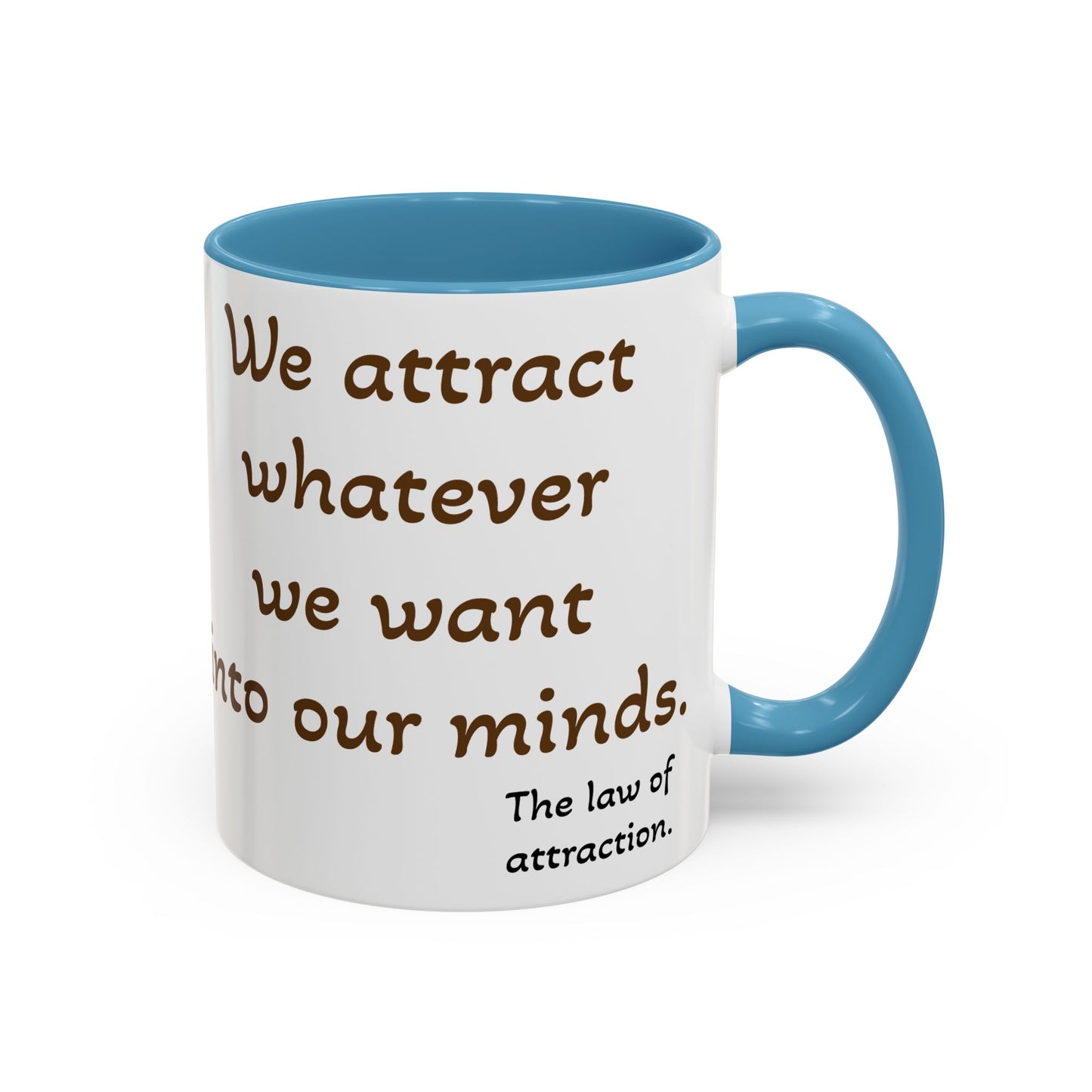 Mindful Attraction Coffee Mug - Inspirational Design for Law of Attraction Lovers