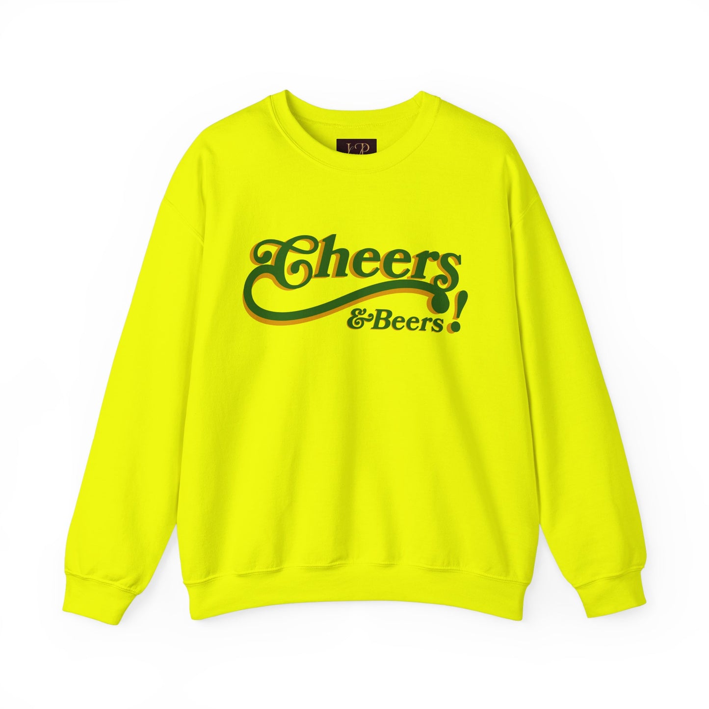 Cheers & Beers! Unisex Heavy Blend™ Crewneck Sweatshirt - Perfect for Parties and Gatherings