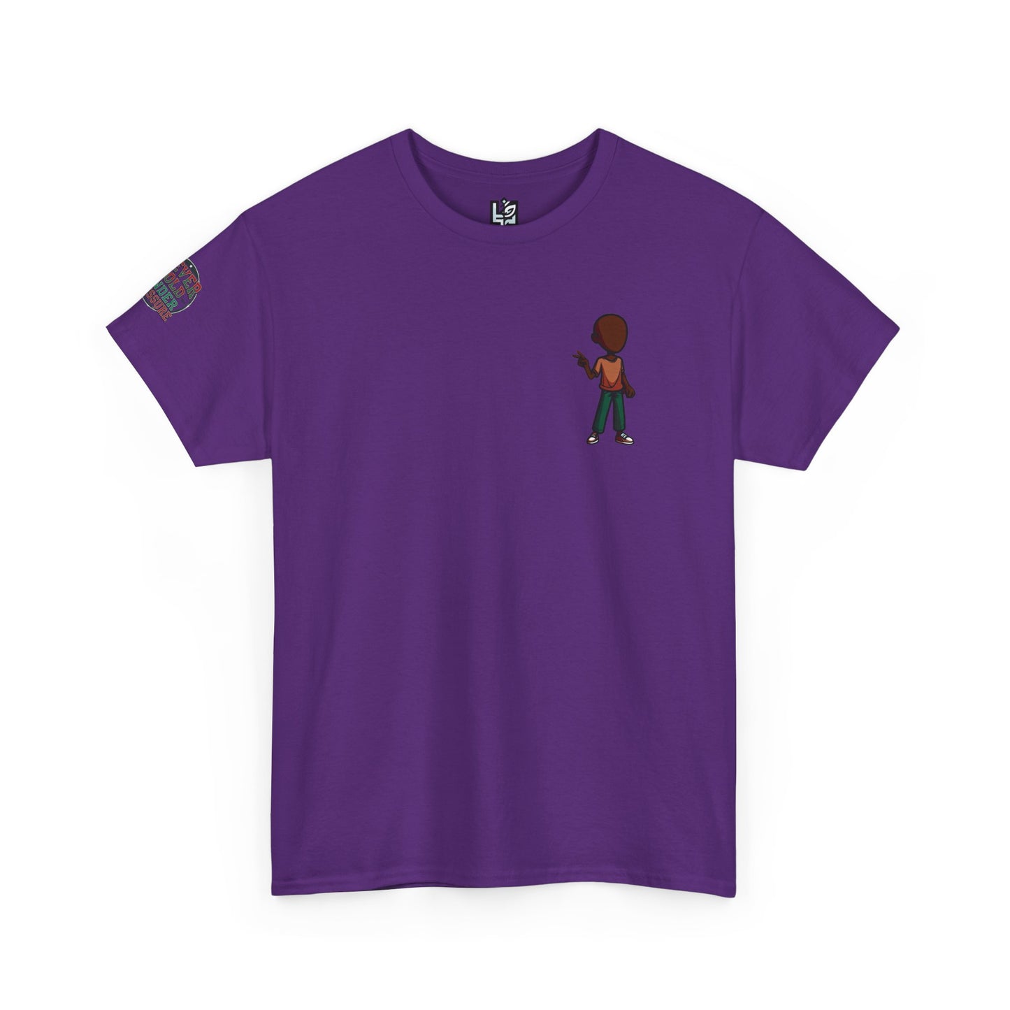 Mini Guitarist Tee — Cute Retro Kid Playing Guitar Graphic T-Shirt