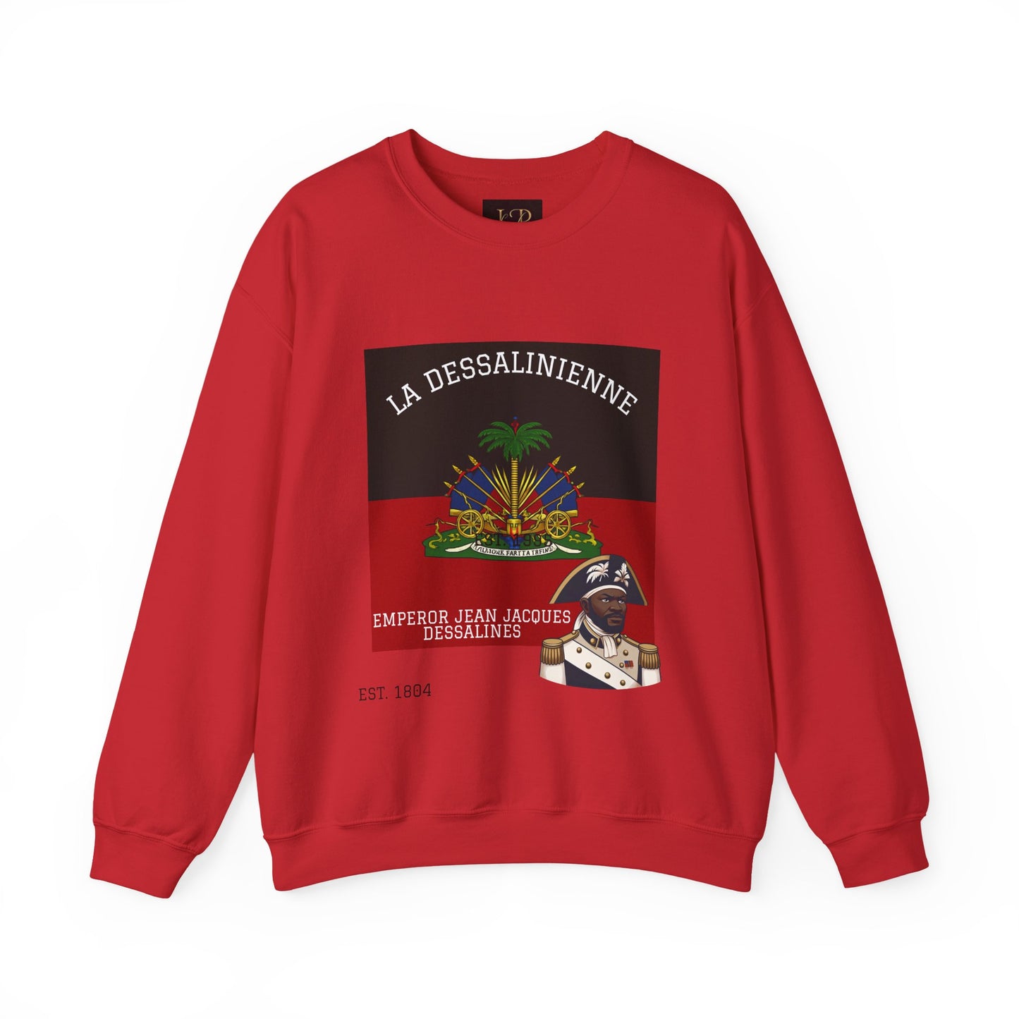 Haitian Heritage Crewneck Sweatshirt, Unisex Sweatshirt, Casual Streetwear, Gifts for Him, Gifts for Her, Cultural Pride Apparel