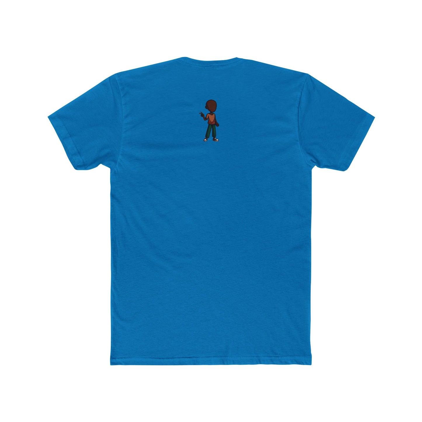 The Unflappable Man T-Shirt — Graphic Crew Tee for Confident Guys