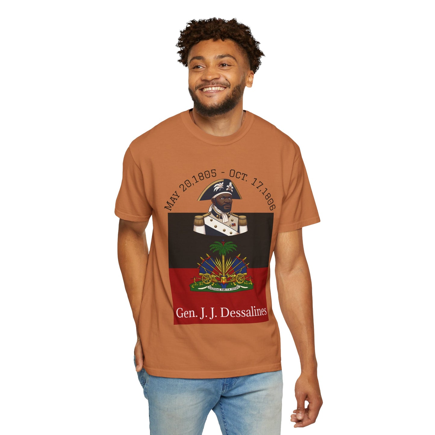 Gen. J.J. Dessalines T-Shirt, Historical Figure Tee, Haitian Revolution Apparel, Unisex Cotton Tee, Gift for History Buffs, Casual [...]