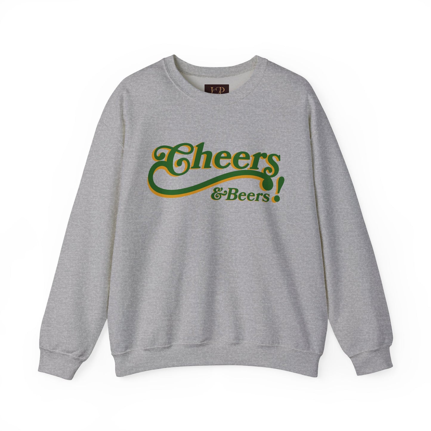 Cheers & Beers! Unisex Heavy Blend™ Crewneck Sweatshirt - Perfect for Parties and Gatherings