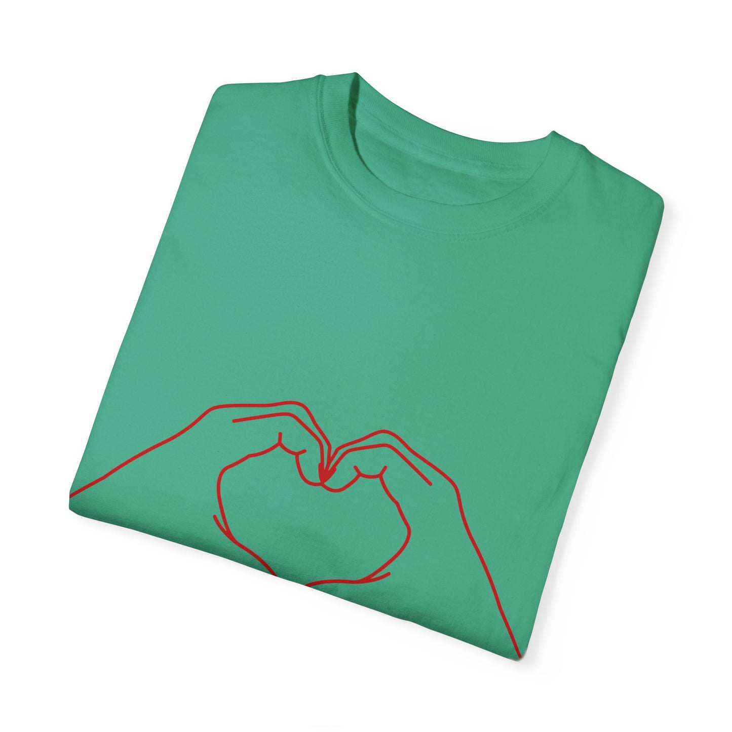 Unisex Heart Hands T-Shirt | I (heart) You Graphic Tee | Perfect for Valentine's Day and Everyday Love