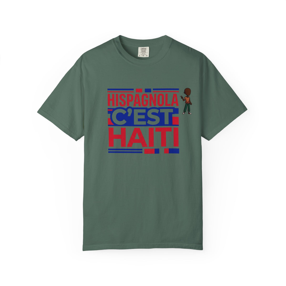 Hispagnola C'est Haiti T-Shirt — Haitian Pride Tee