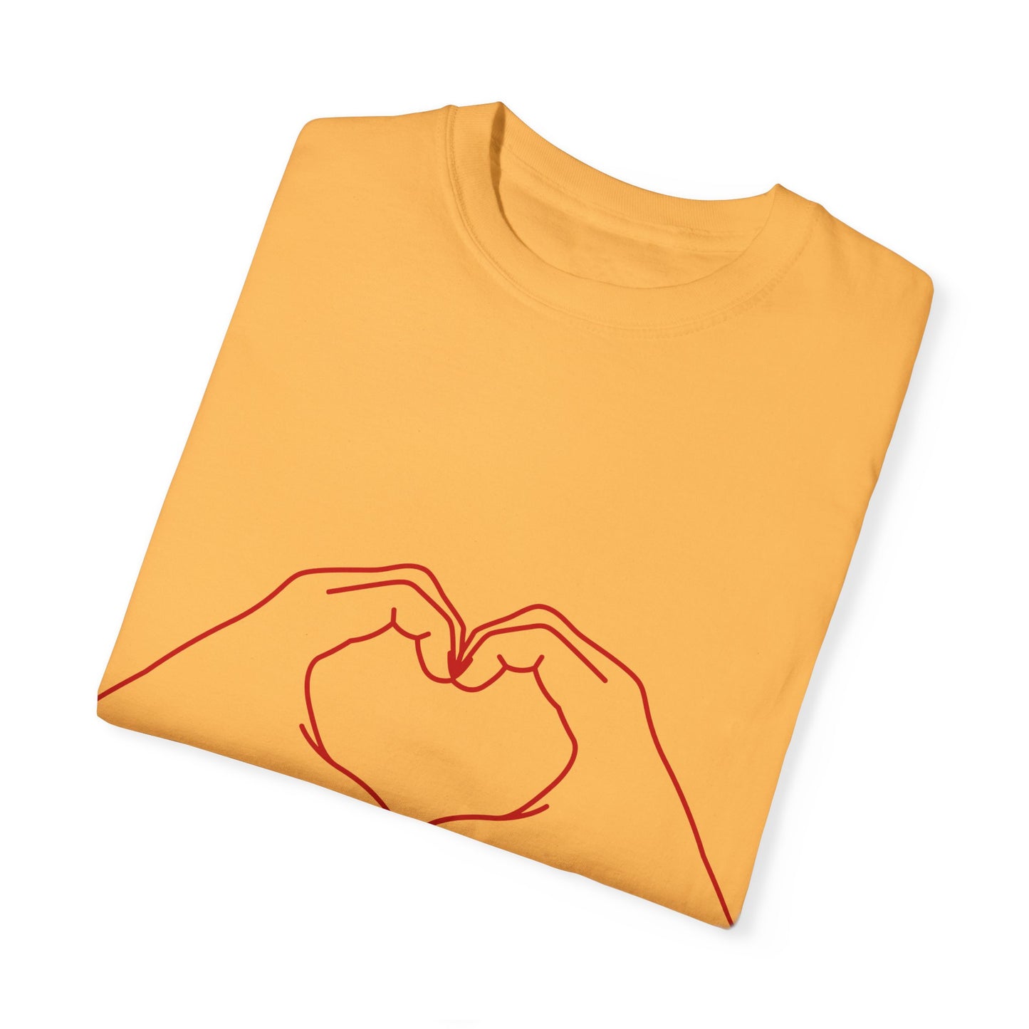 Unisex Heart Hands T-Shirt | I (heart) You Graphic Tee | Perfect for Valentine's Day and Everyday Love