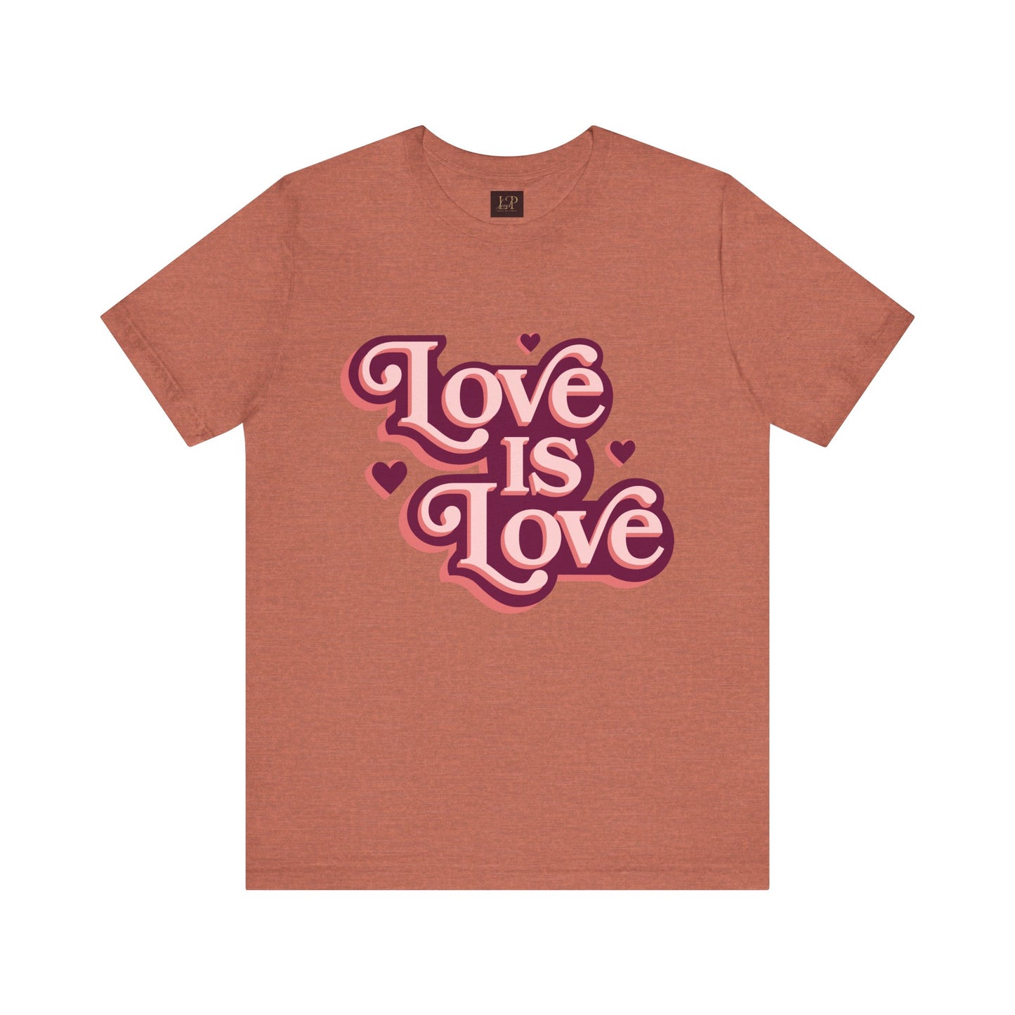 Love is Love Unisex T-Shirt - Celebrate Diversity and Inclusivity