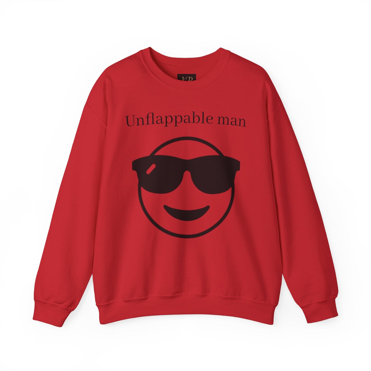 Unflappable Man Crewneck Sweatshirt - Cool & Comfortable Apparel