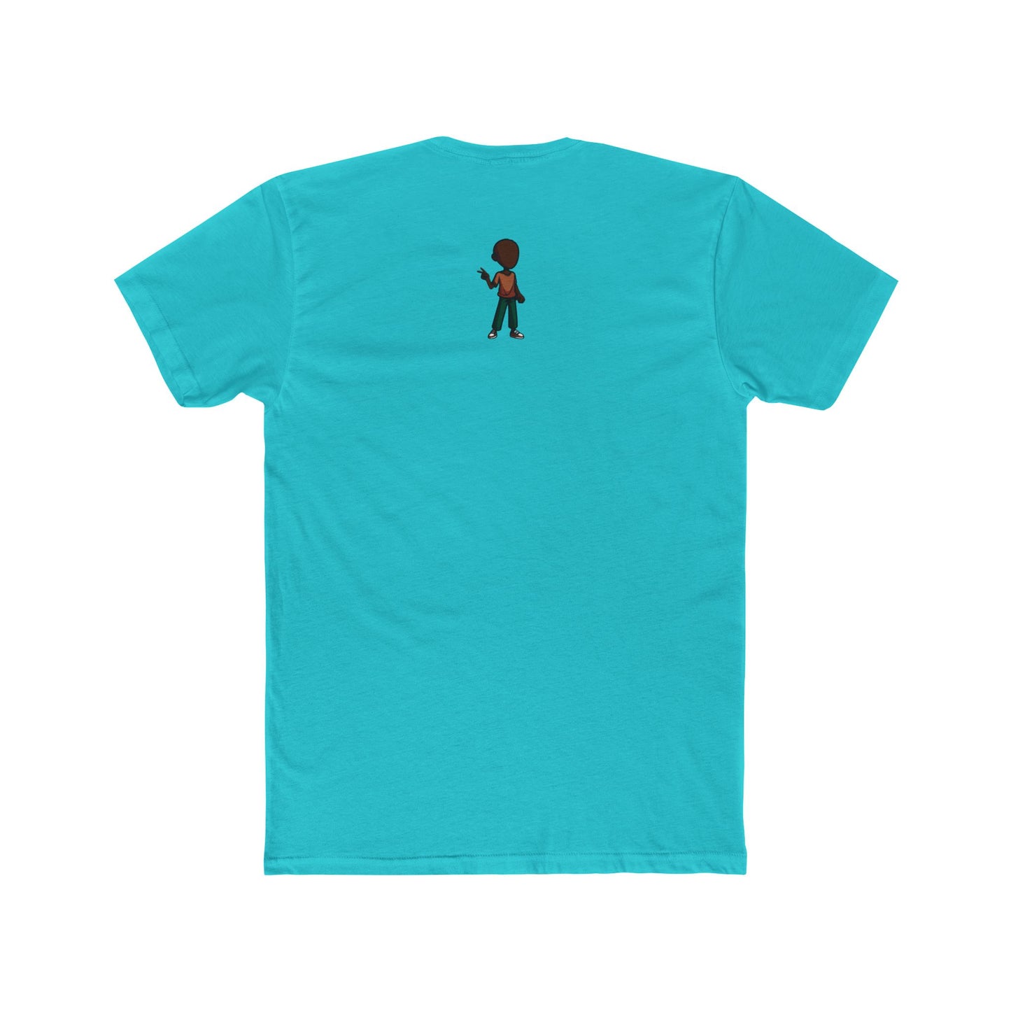 The Unflappable Man T-Shirt — Graphic Crew Tee for Confident Guys