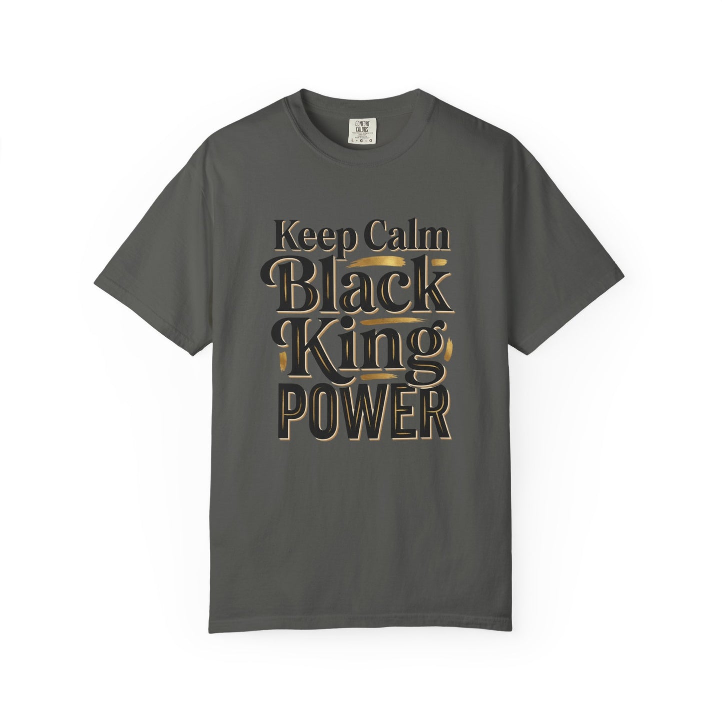 Keep Calm Black King Power T‑Shirt