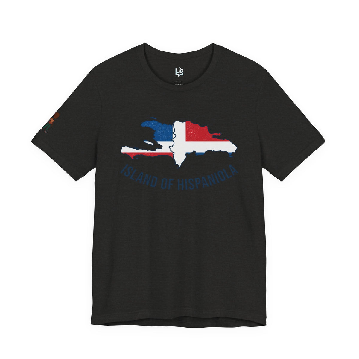 Island of Hispaniola Map T-Shirt