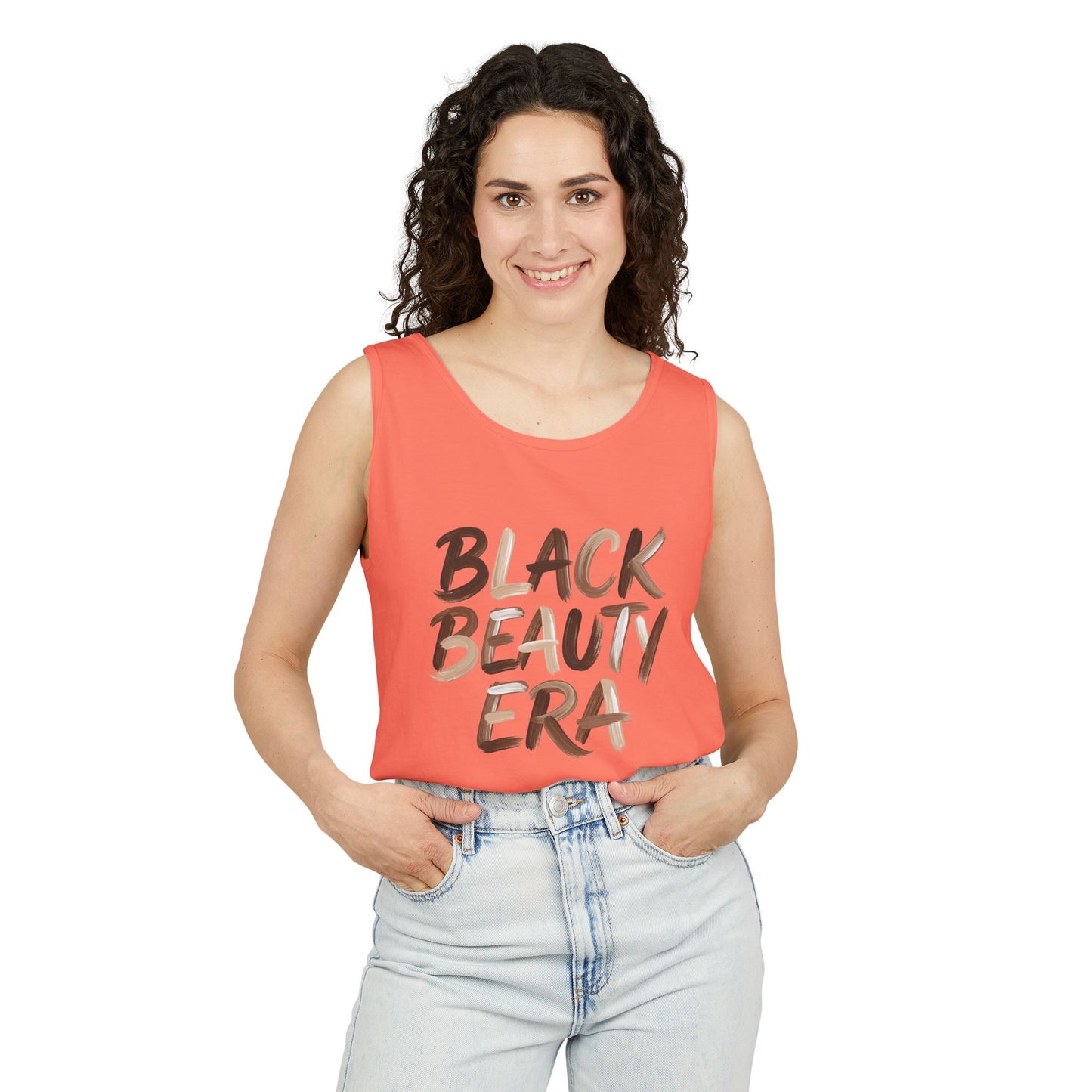 Black Beauty Era Tank Top — Empowerment Graphic Summer Tank