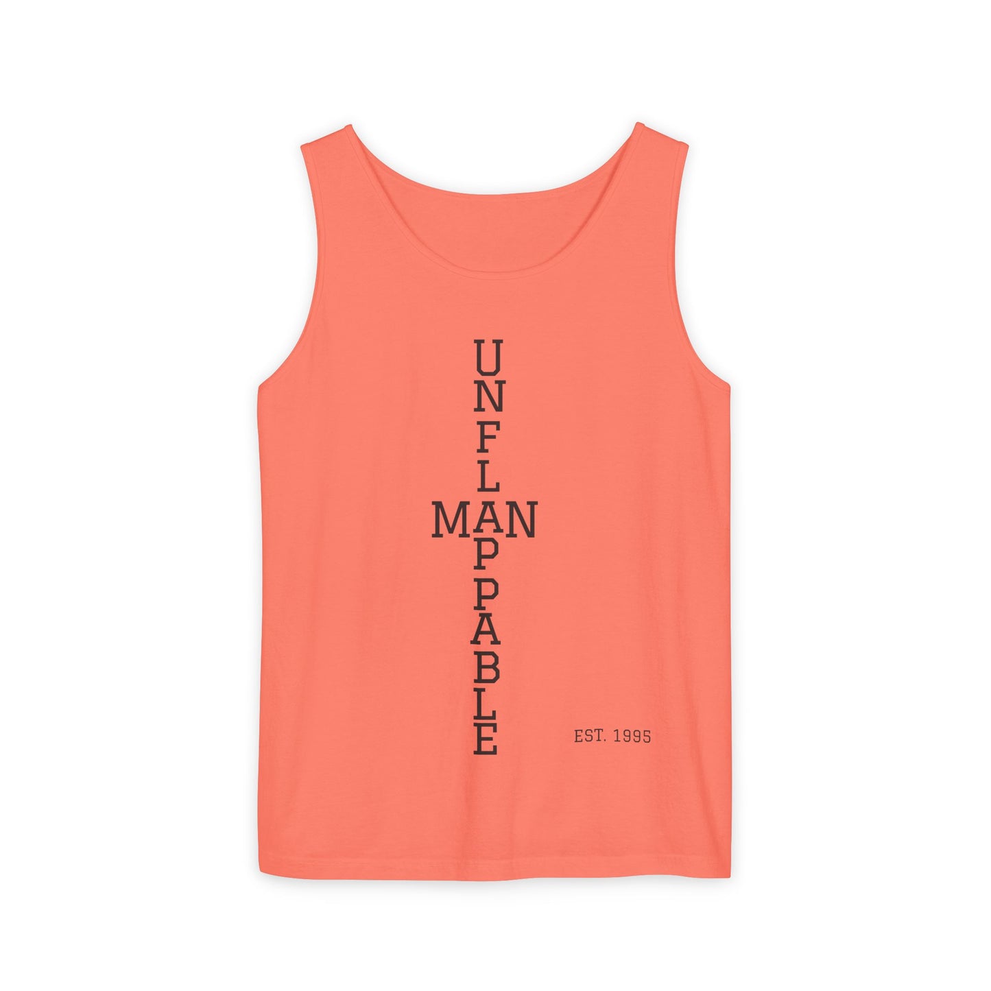 Unisex Inspirational Tank Top - Unflappable, Summer Apparel, Vacation Wear, Casual Gift, Fitness Gear