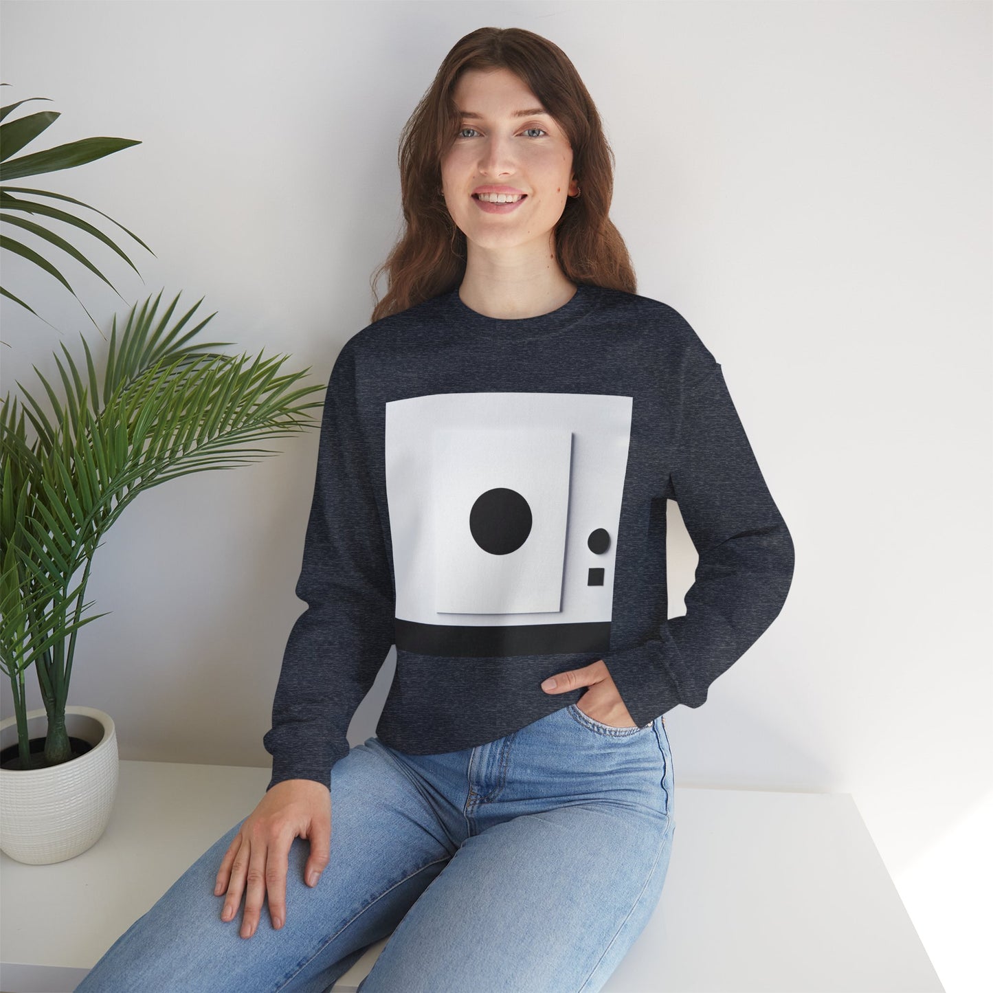 Modern Minimalist Crewneck Sweatshirt