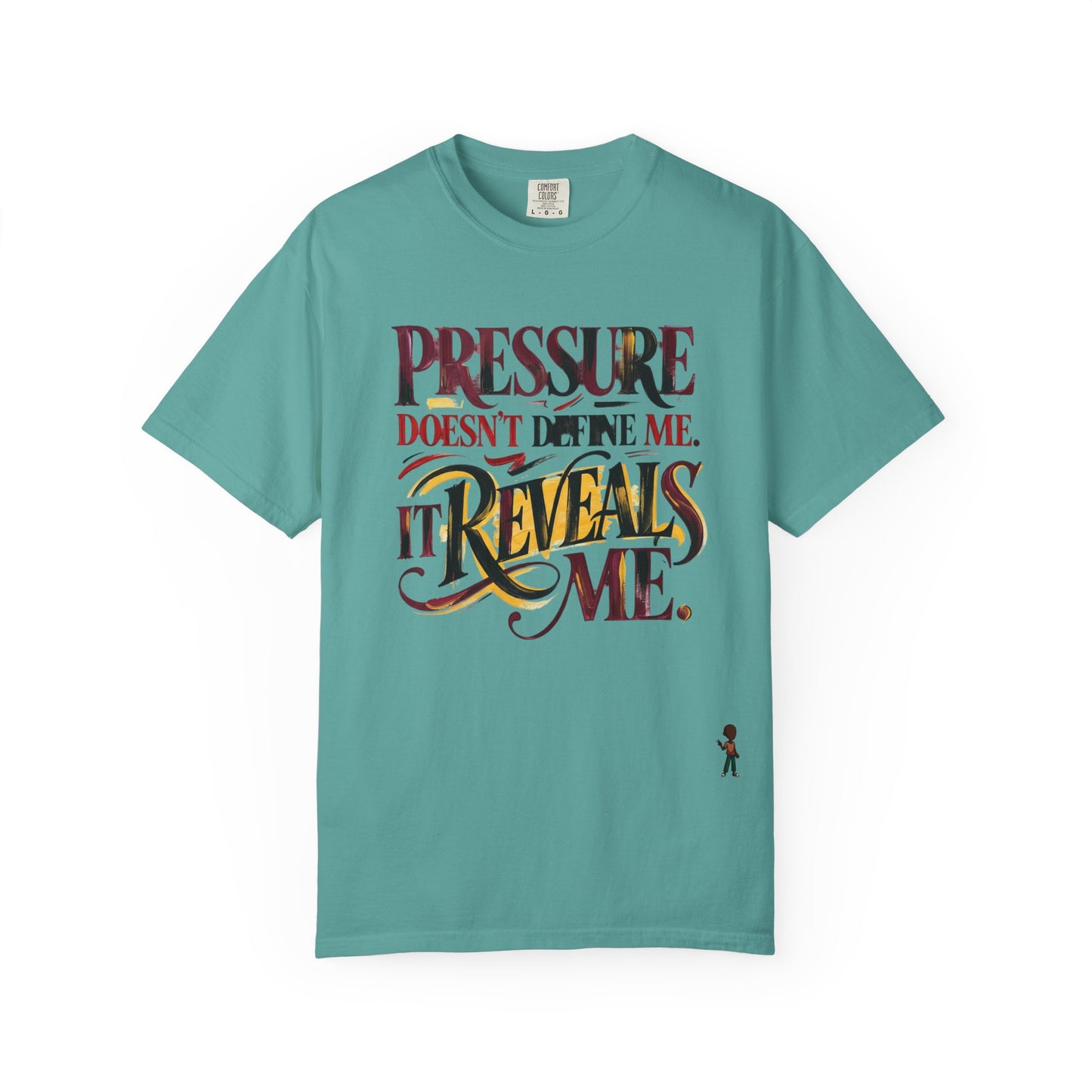 Pressure Reveals Me T-Shirt — Motivational Graphic Tee