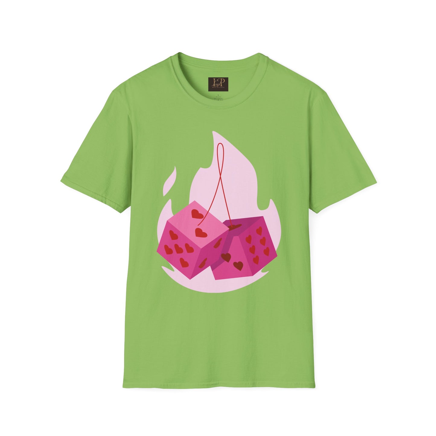 Cute Heart Design Unisex Softstyle T-Shirt - Perfect for Valentine’s Day or Casual Wear