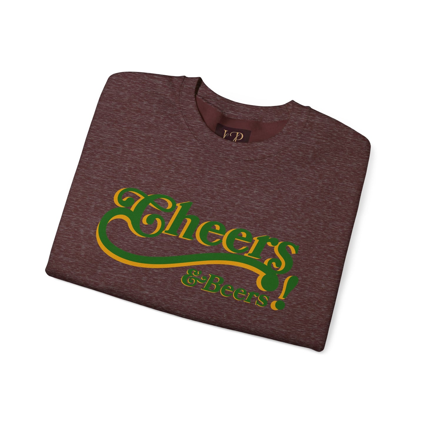 Cheers & Beers! Unisex Heavy Blend™ Crewneck Sweatshirt - Perfect for Parties and Gatherings