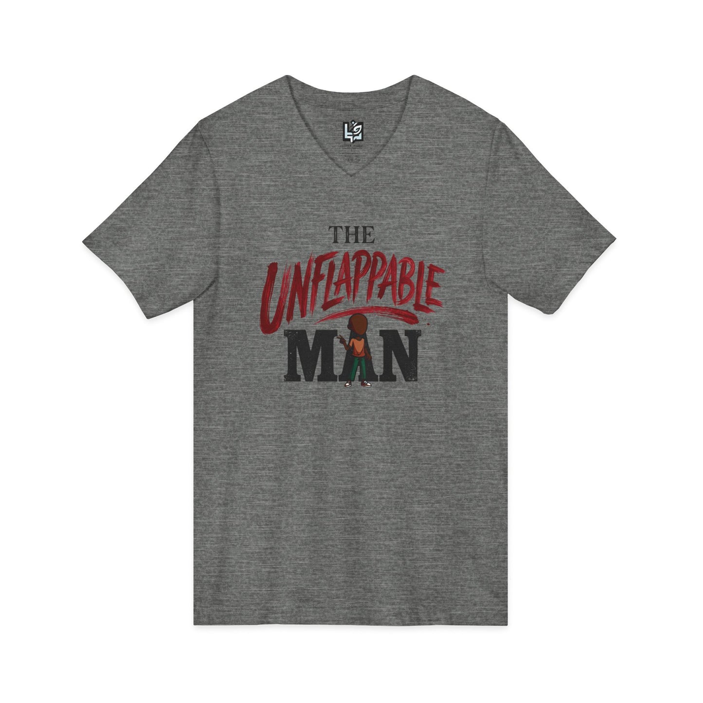 The Unflappable Man V-Neck Tee