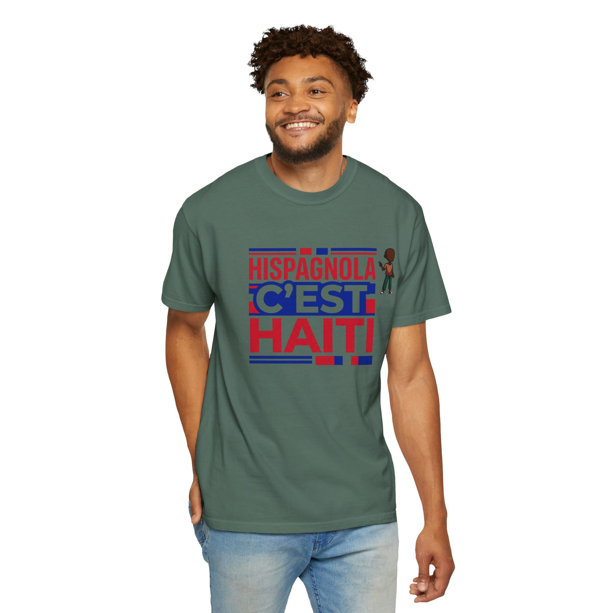 Hispagnola C'est Haiti T-Shirt — Haitian Pride Tee