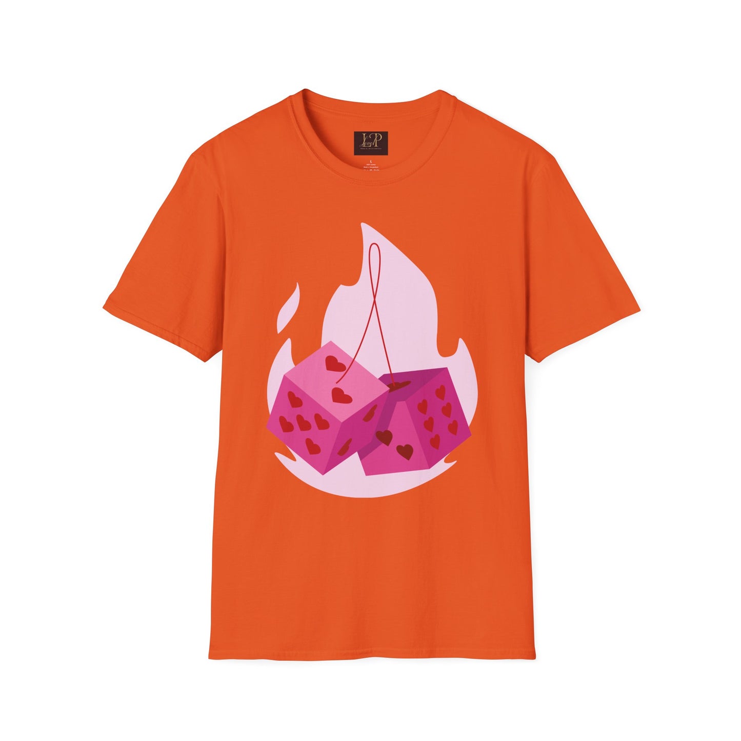 Cute Heart Design Unisex Softstyle T-Shirt - Perfect for Valentine’s Day or Casual Wear