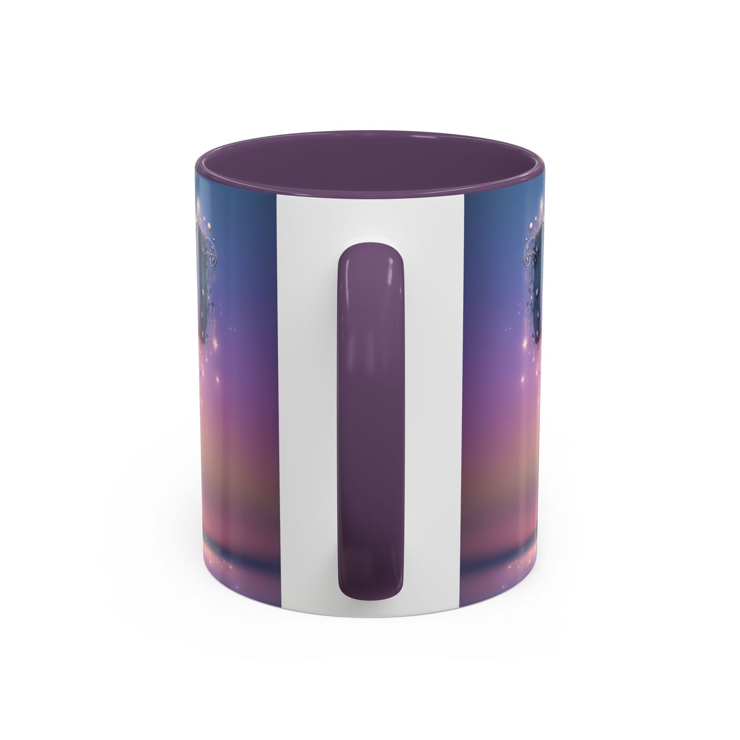 Elegant Decorative Letter "T" Coffee Mug - 11 & 15oz - Perfect Gift for Coffee Lovers!