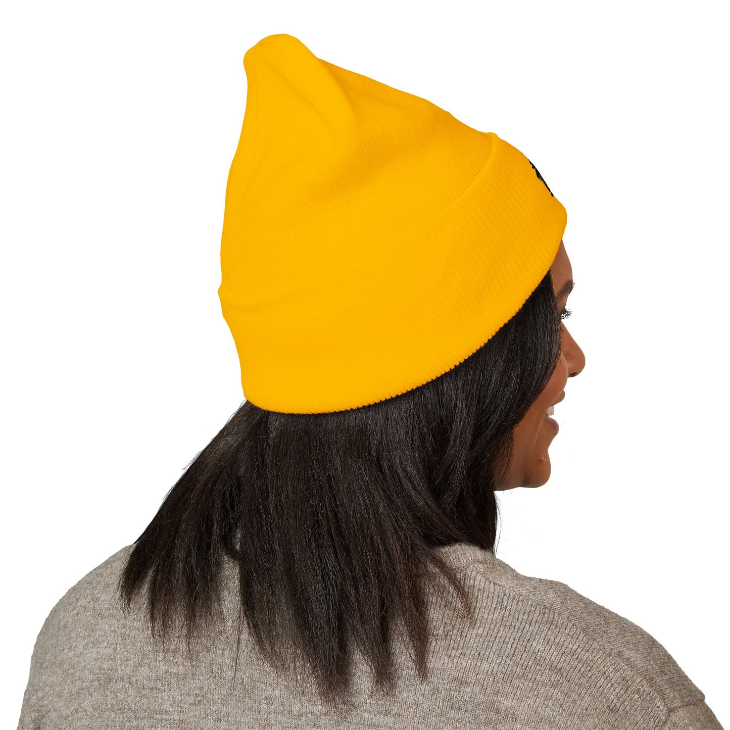 Embroidered 'Plant Daddy' Cuffed Beanie — Cozy Garden Lover Knit Hat