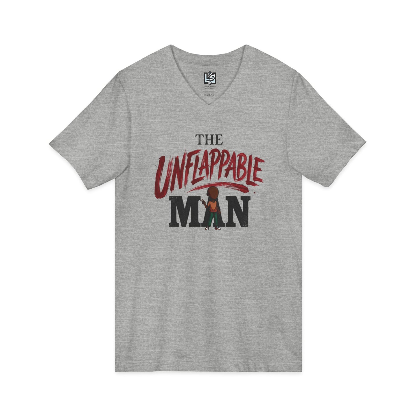 The Unflappable Man V-Neck Tee