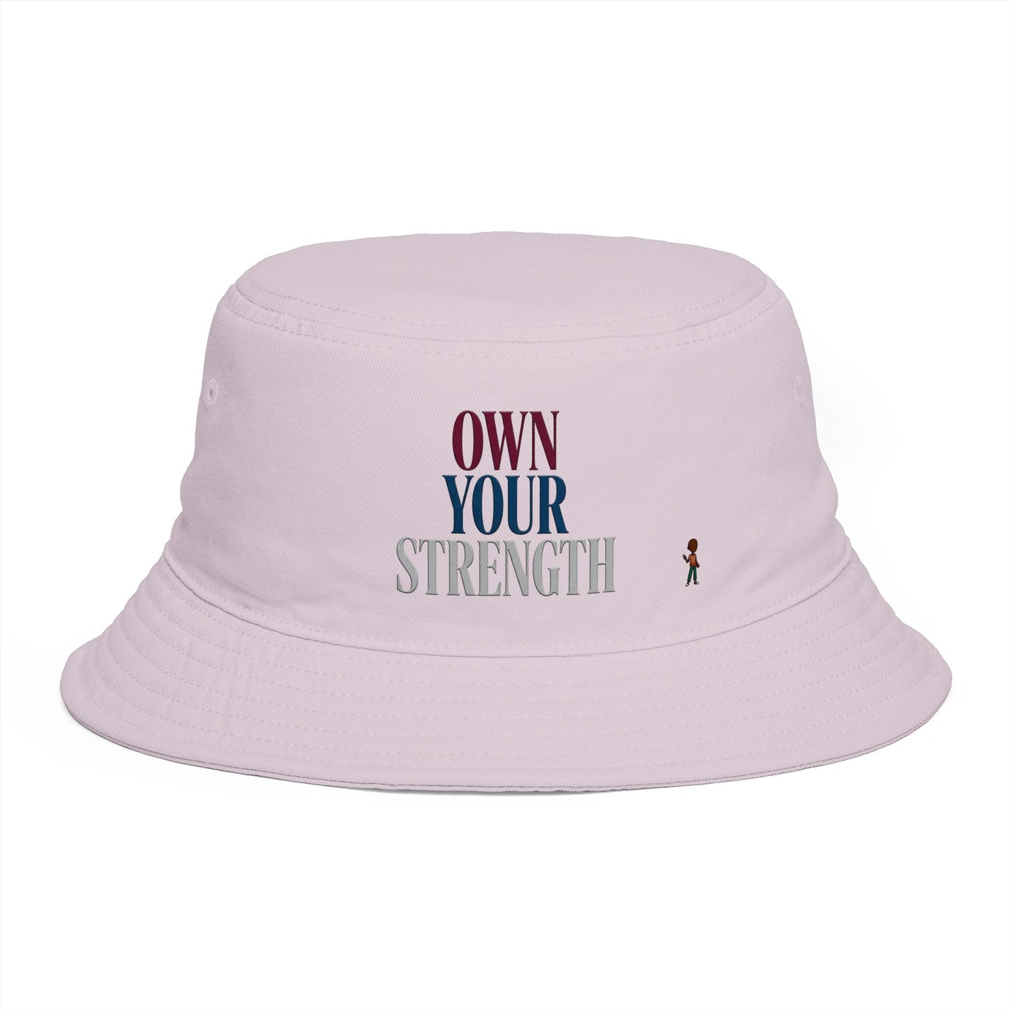 Own Your Strength Bucket Hat — Empowerment Embroidered Sun Hat