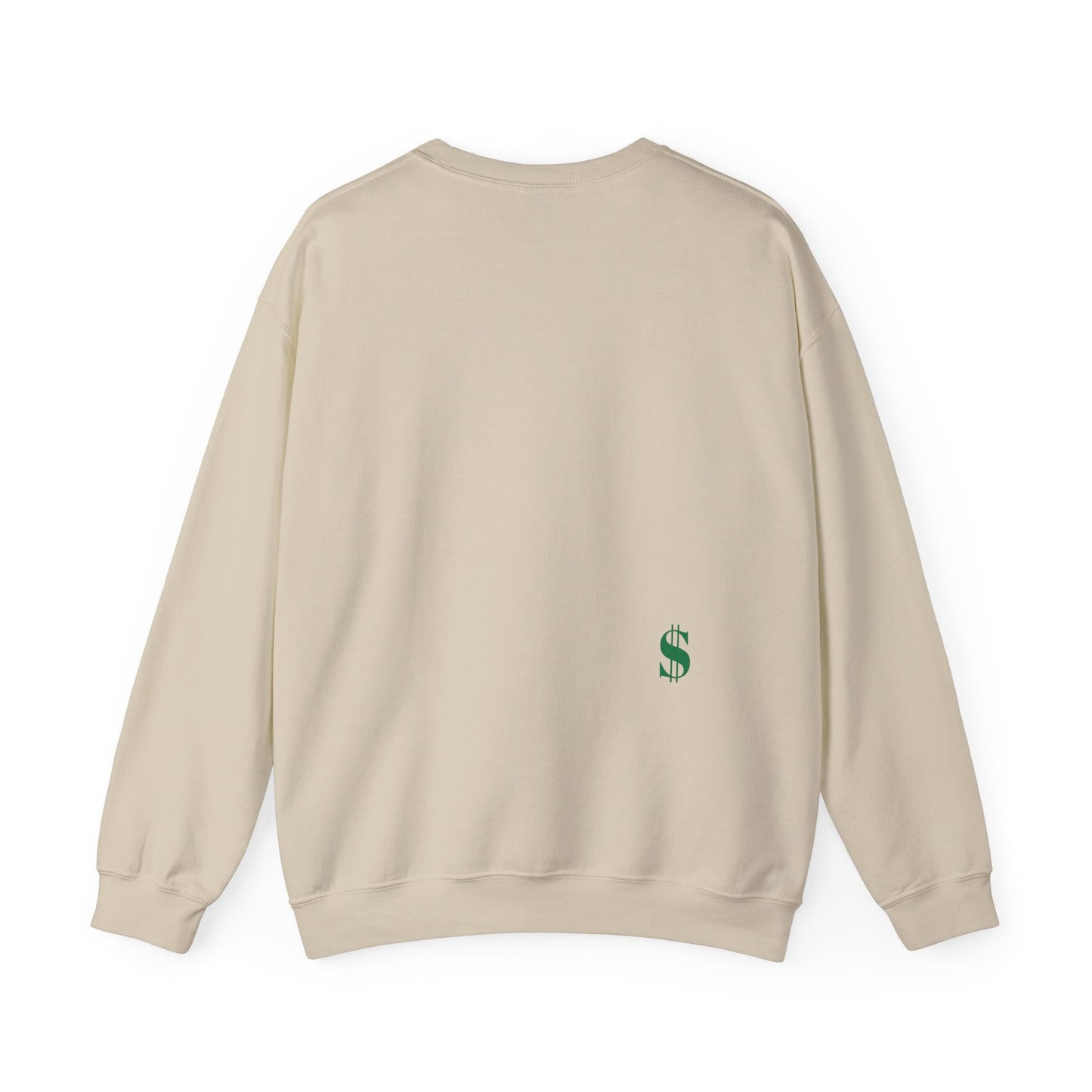 Unisex Crewneck Sweatshirt with 'D' and Dollar Sign Design | Stylish & Cozy Apparel for Casual Days