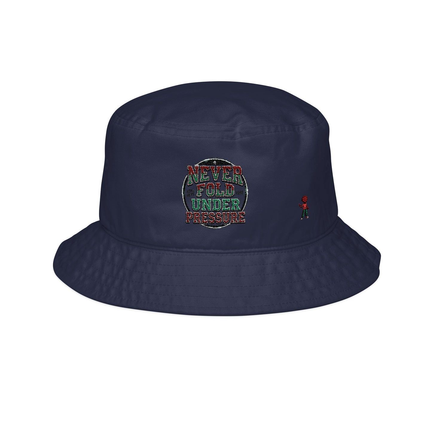 Bucket Hat — 'Never Doubt Roses' Floral Graphic
