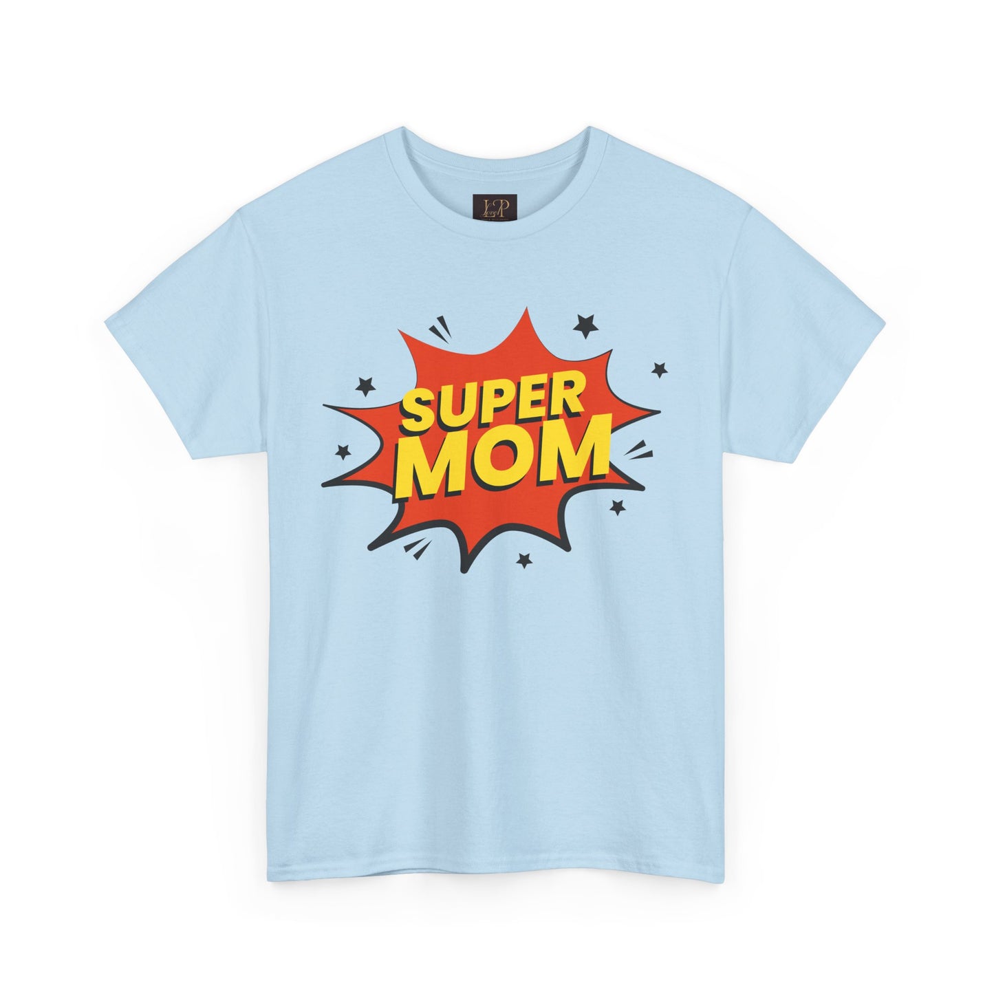 Super Mom Unisex Heavy Cotton Tee - Perfect Gift for Mother's Day