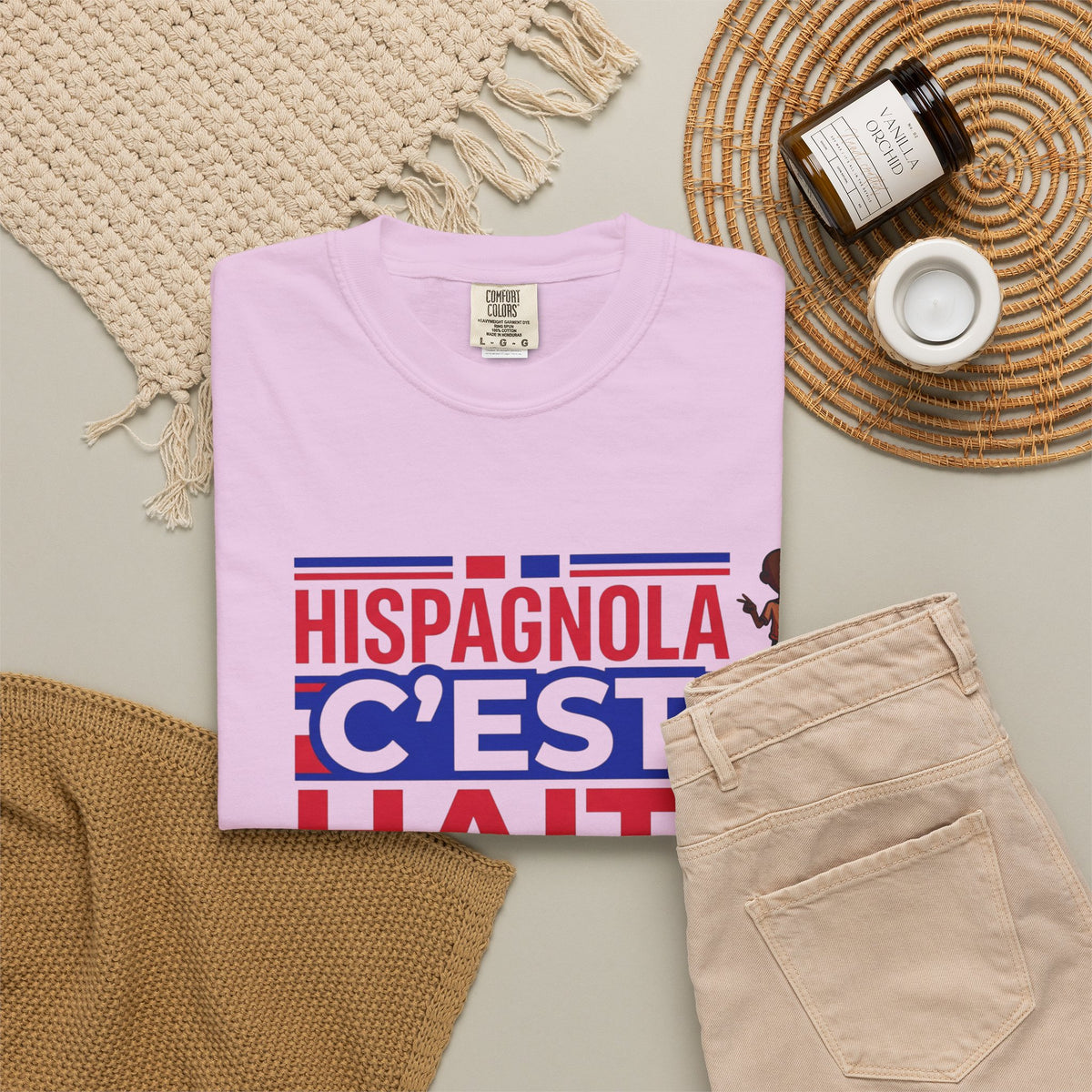Hispagnola C'est Haiti T-Shirt — Haitian Pride Tee