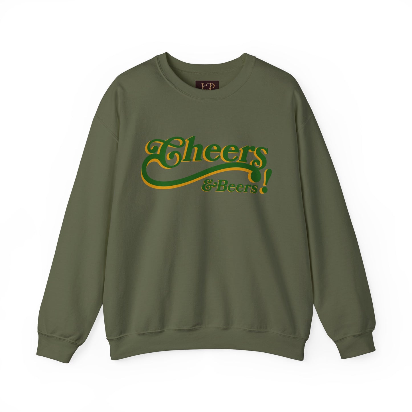 Cheers & Beers! Unisex Heavy Blend™ Crewneck Sweatshirt - Perfect for Parties and Gatherings