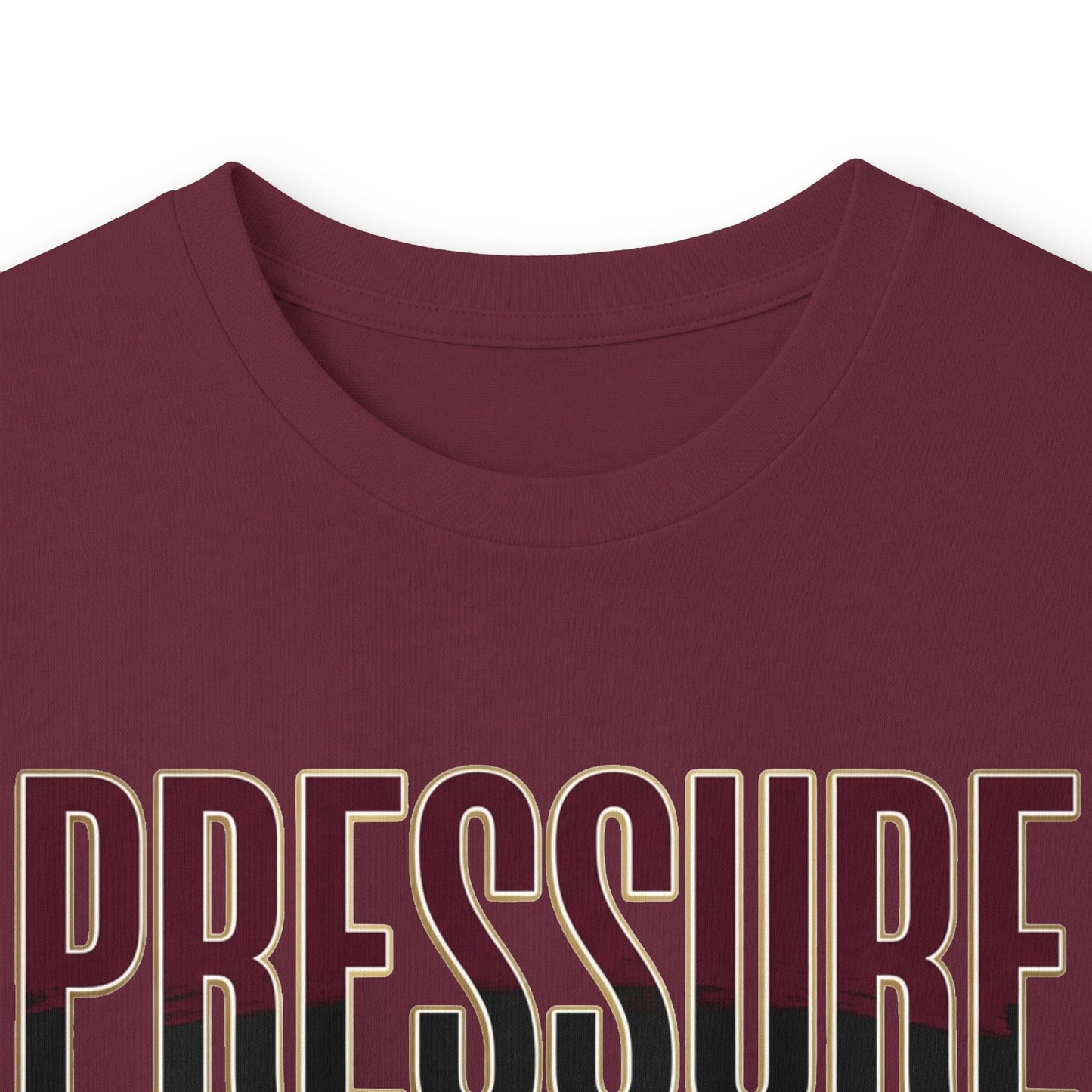 Long Sleeve Tee — "Pressure Doesn't Define Me, It Reveals Me" Motivational Shirt