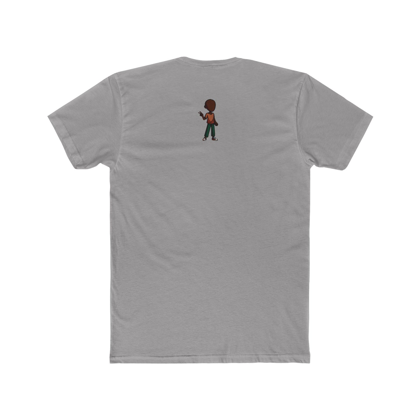 The Unflappable Man T-Shirt — Graphic Crew Tee for Confident Guys