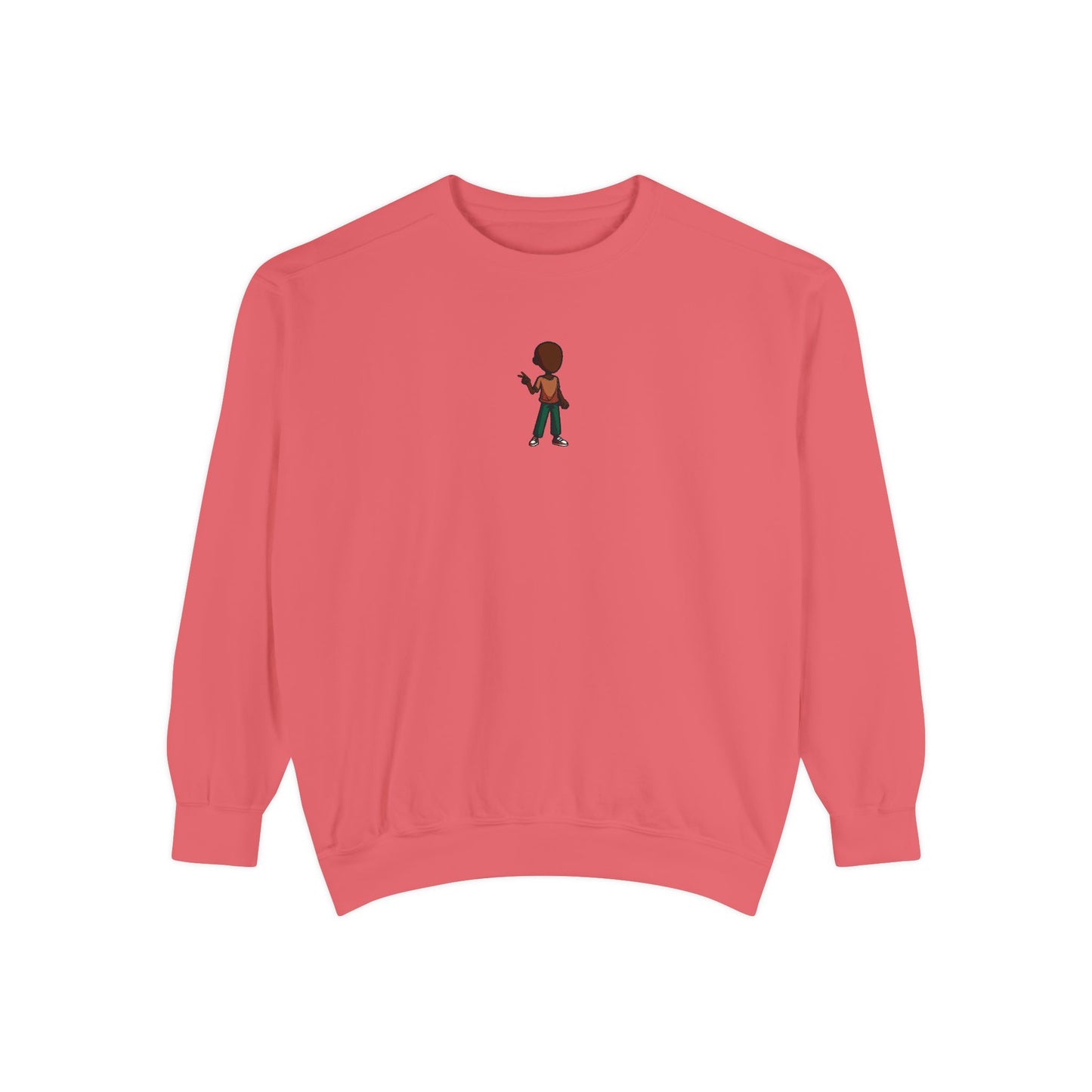 Sweatshirt — Little Guitarist Illustration Crewneck