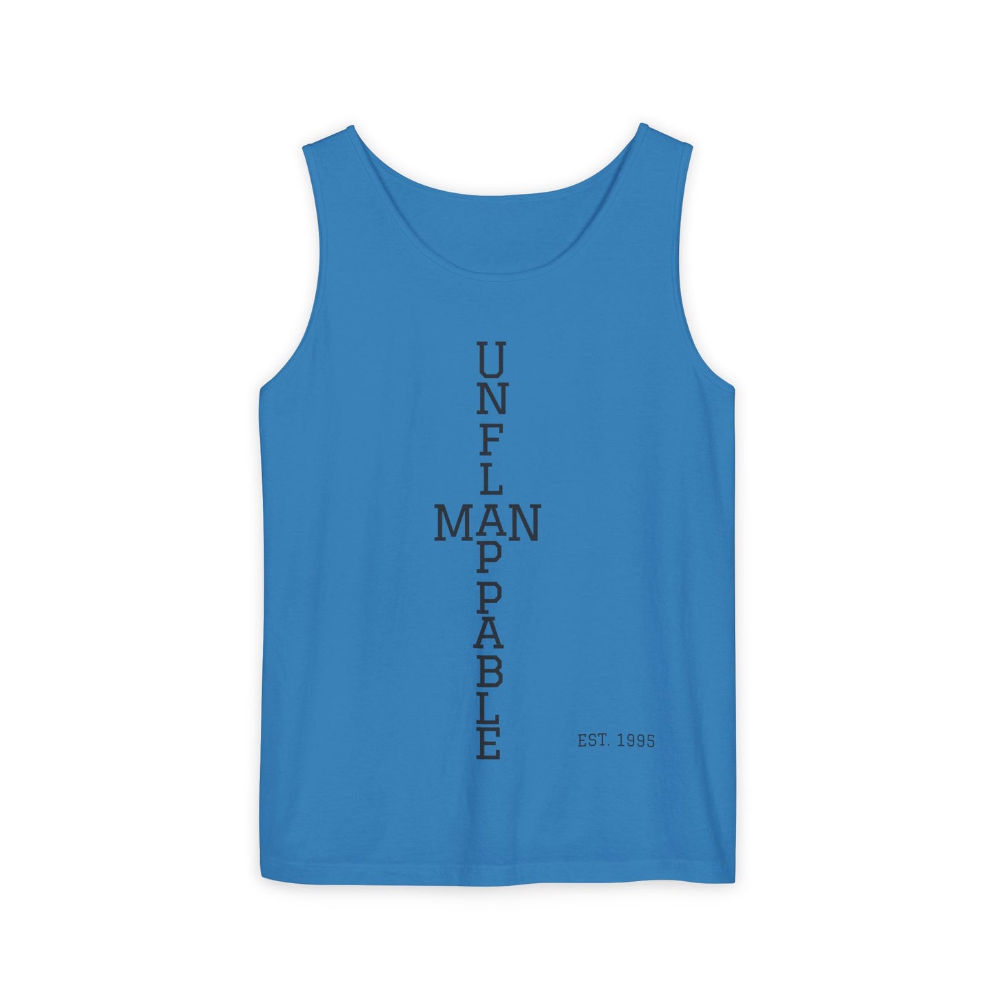 Unisex Inspirational Tank Top - Unflappable, Summer Apparel, Vacation Wear, Casual Gift, Fitness Gear