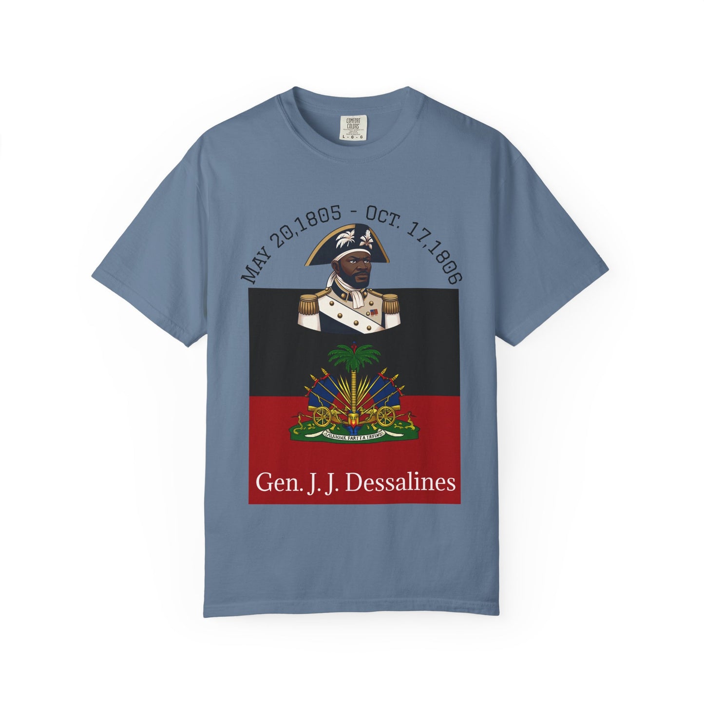Gen. J.J. Dessalines T-Shirt, Historical Figure Tee, Haitian Revolution Apparel, Unisex Cotton Tee, Gift for History Buffs, Casual [...]