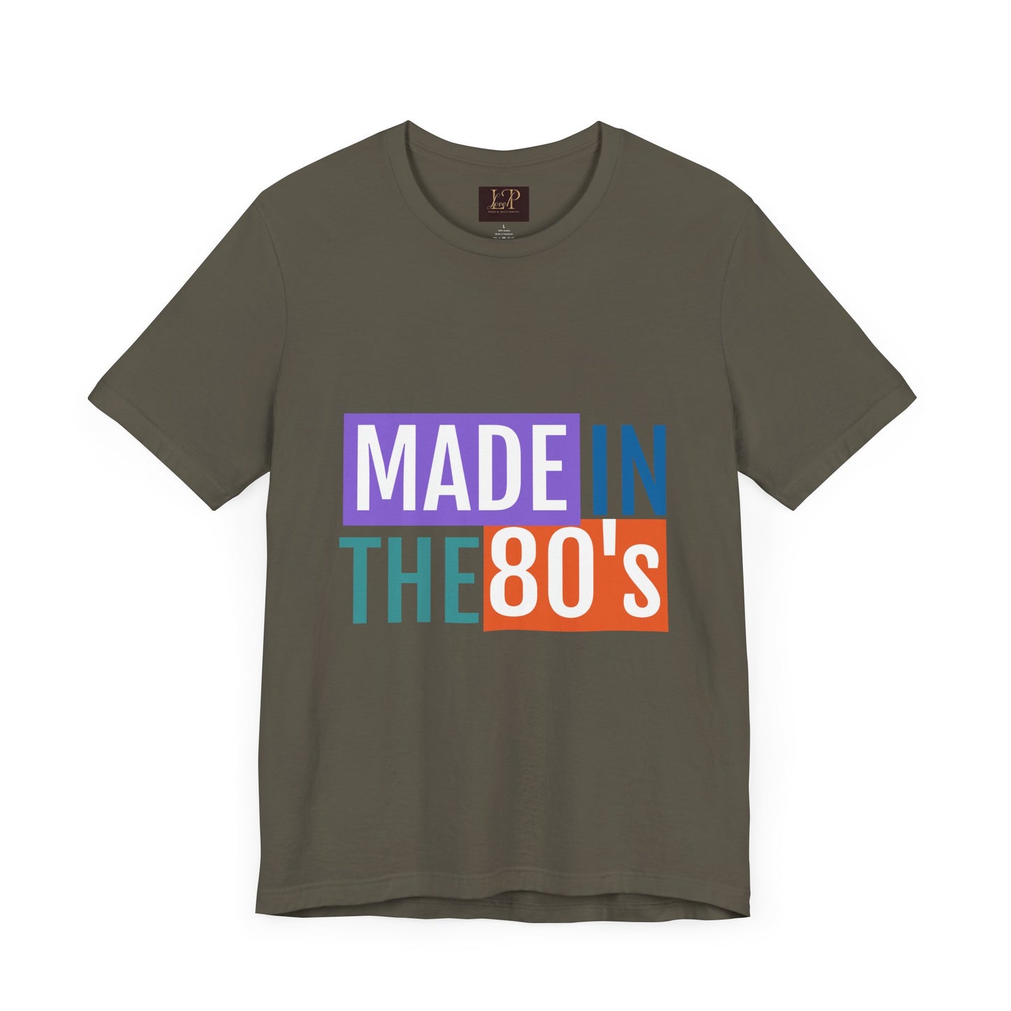 Retro 80s Vibe Unisex Short Sleeve Tee - Made in the 80's