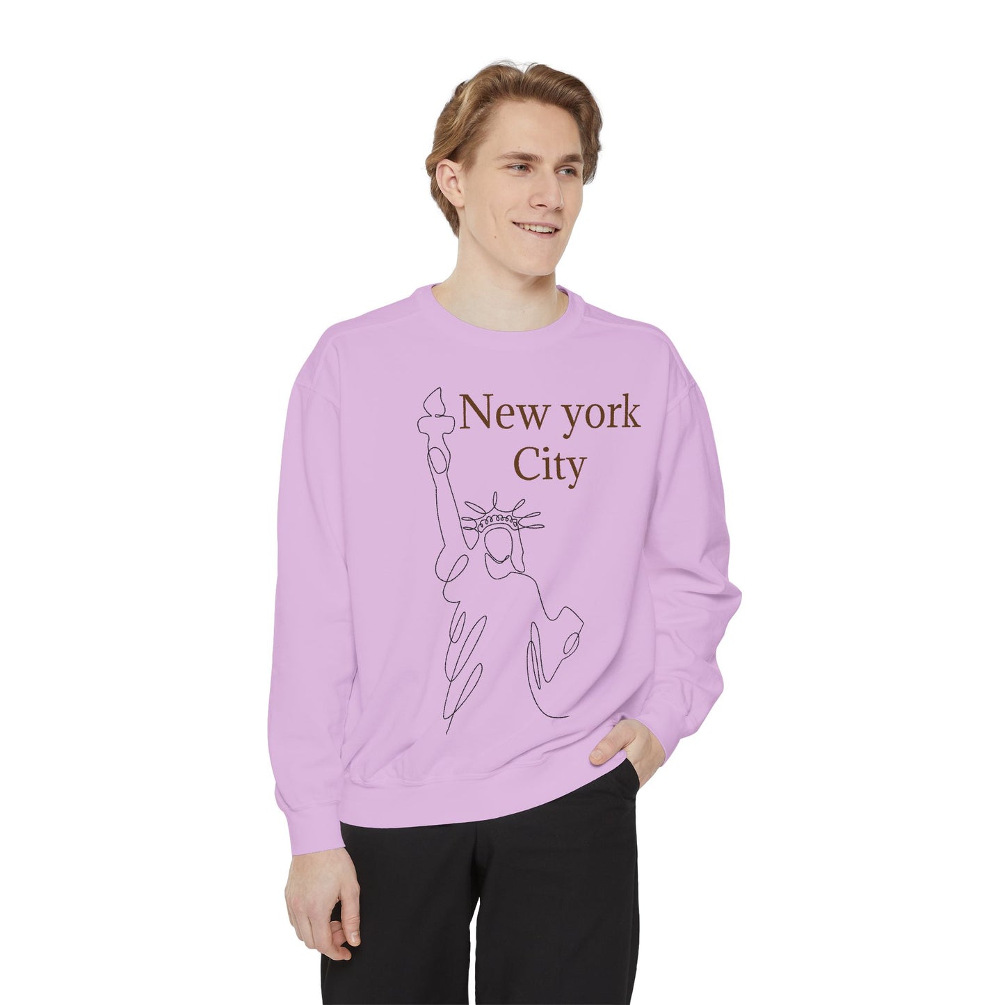 NYC Liberty Line Art Sweatshirt