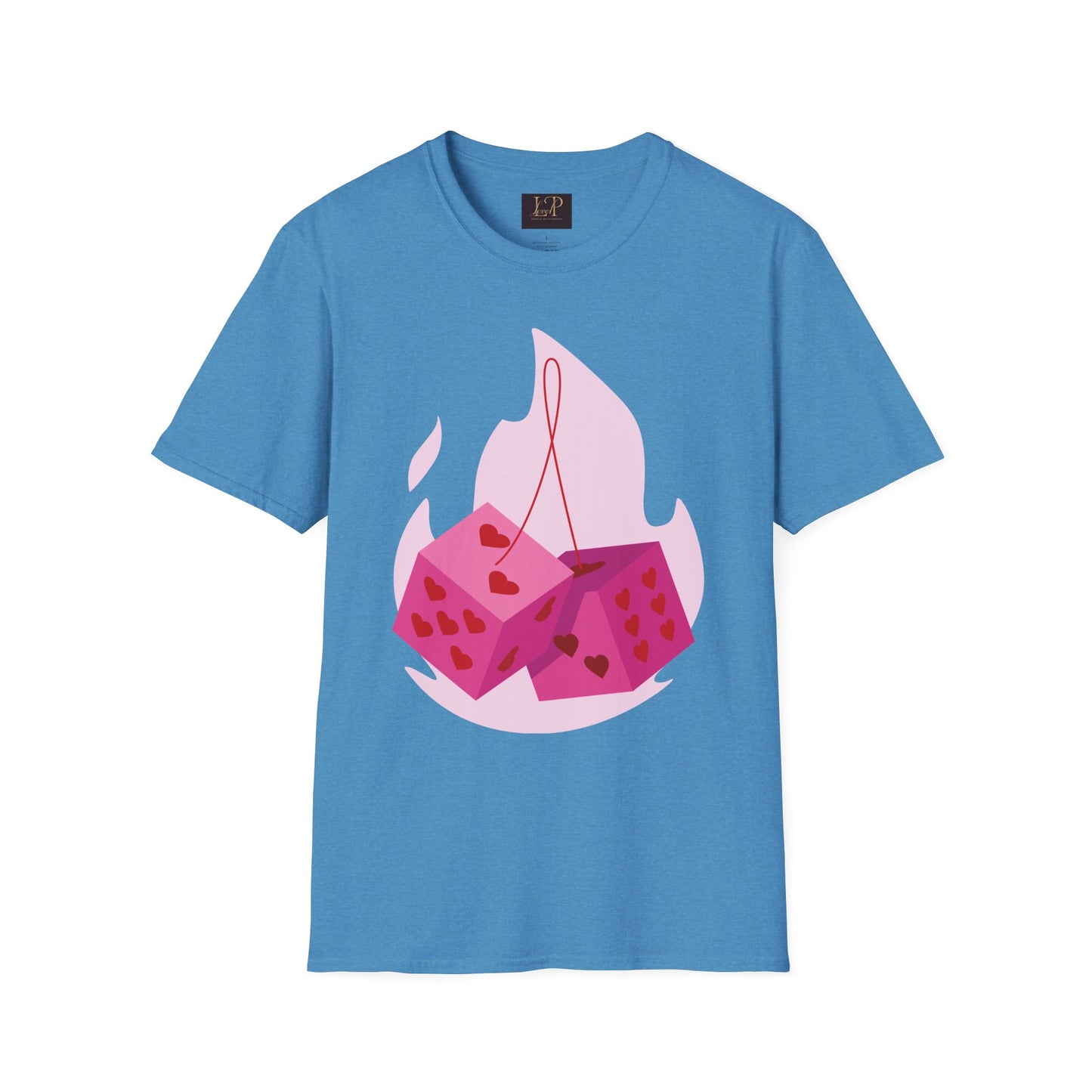 Cute Heart Design Unisex Softstyle T-Shirt - Perfect for Valentine’s Day or Casual Wear