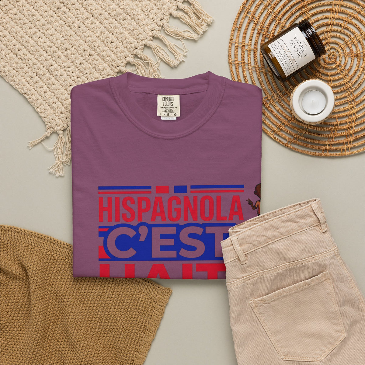Hispagnola C'est Haiti T-Shirt — Haitian Pride Tee