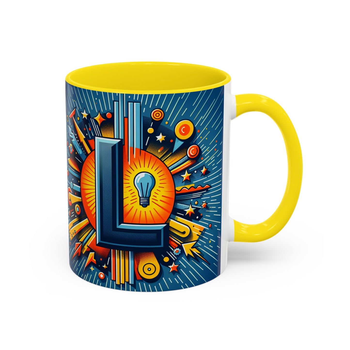 Creative Light Bulb Accent Coffee Mug – Perfect Gift for Innovators