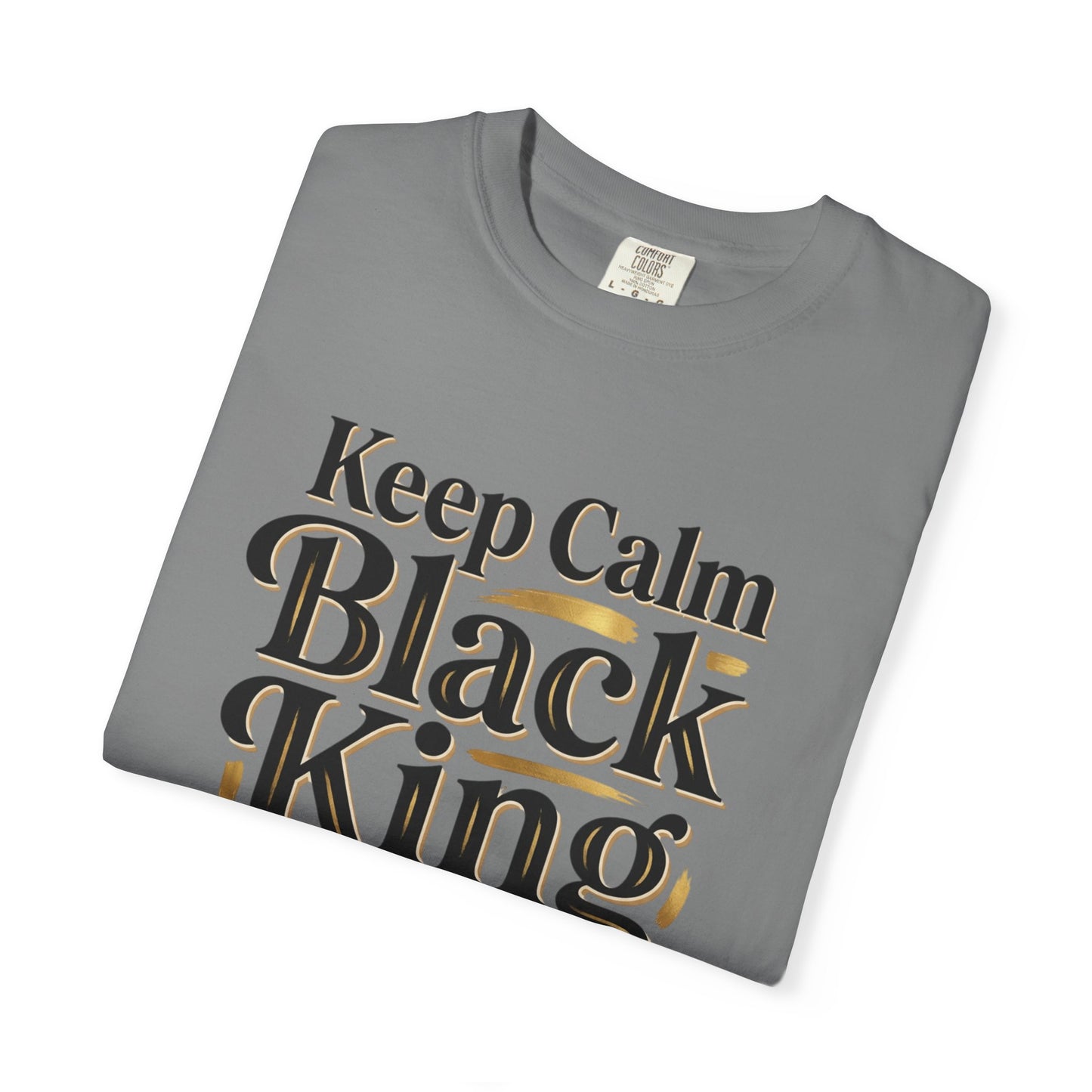 Keep Calm Black King Power T‑Shirt