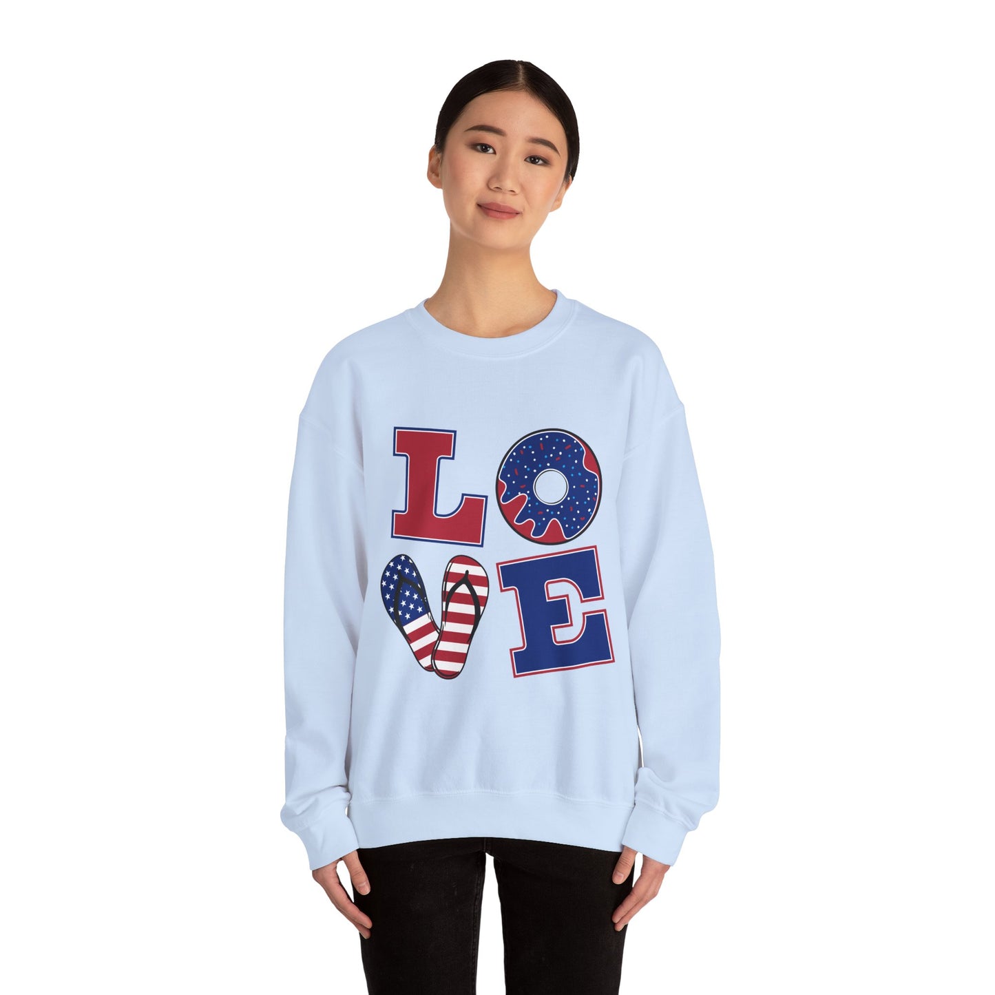 Copy of Love Vibes Unisex Heavy Blend™ Crewneck Sweatshirt - Perfect for Holidays and Celebrations