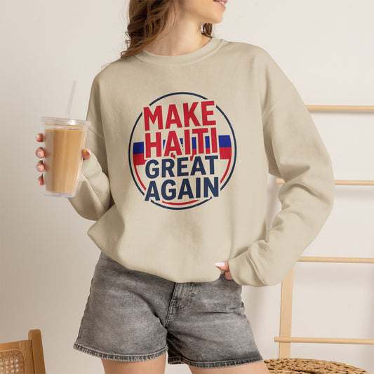 Make Haiti Great Again Crewneck Sweatshirt