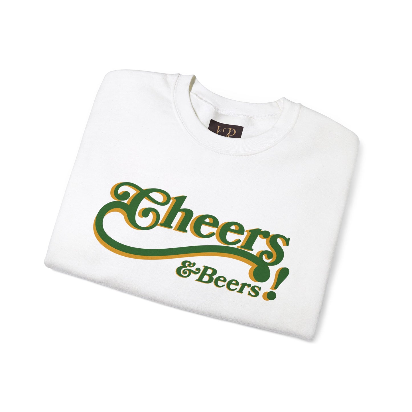 Cheers & Beers! Unisex Heavy Blend™ Crewneck Sweatshirt - Perfect for Parties and Gatherings